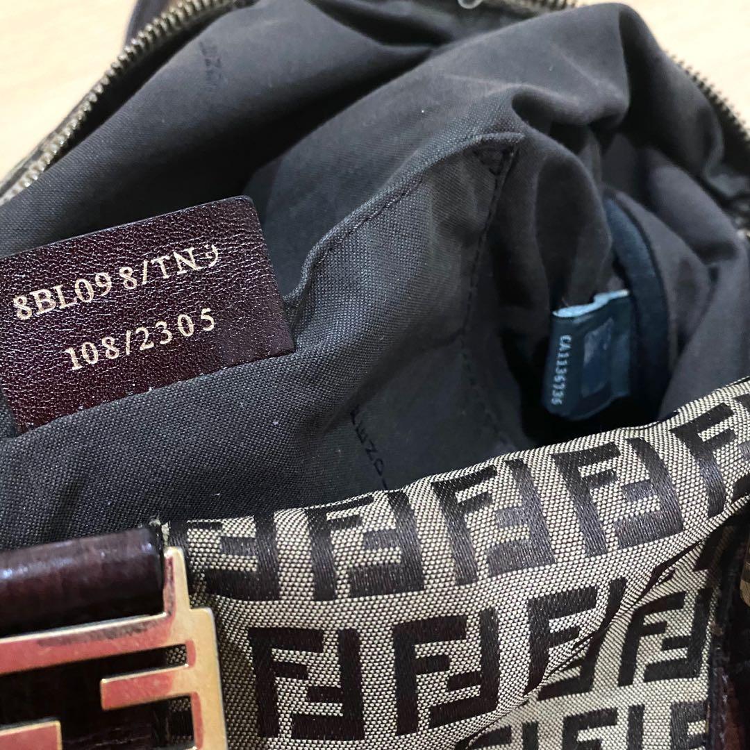 Fendi Vintage Boston Bag Used (6592)