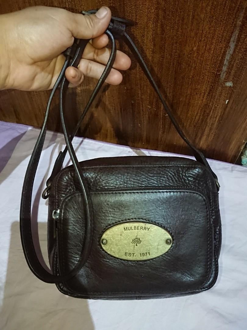 MULBERRY VINTAGE crossbody bag, Women's Fashion, Bags & Wallets, Cross-body  Bags on Carousell