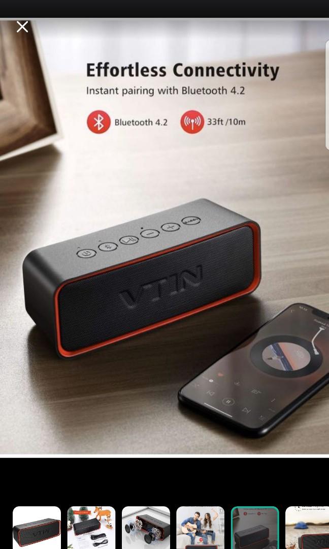 Vtin 20 watt waterproof bluetooth speaker sale