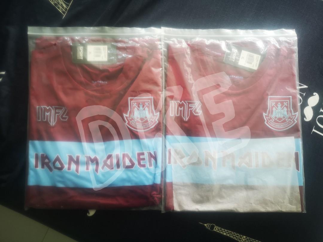 West Ham X Iron Maiden Top Men S Fashion Clothes Tops On Carousell