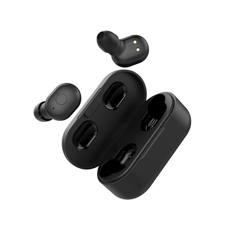 Wireless Earbuds with Mini Charging Case Mixcder T1 Bluetooth 5.0 True Wireless Stereo Earbuds with CVC8.0 Noise Canceling Microphone 20 Hours Playtime Hands Free Calls One Step Pairing Black Audio Ea...