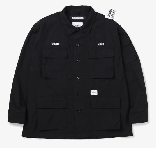 WTAPS NEIGHBORHOOD JUNGLE LS SHIRTNEIGHBO