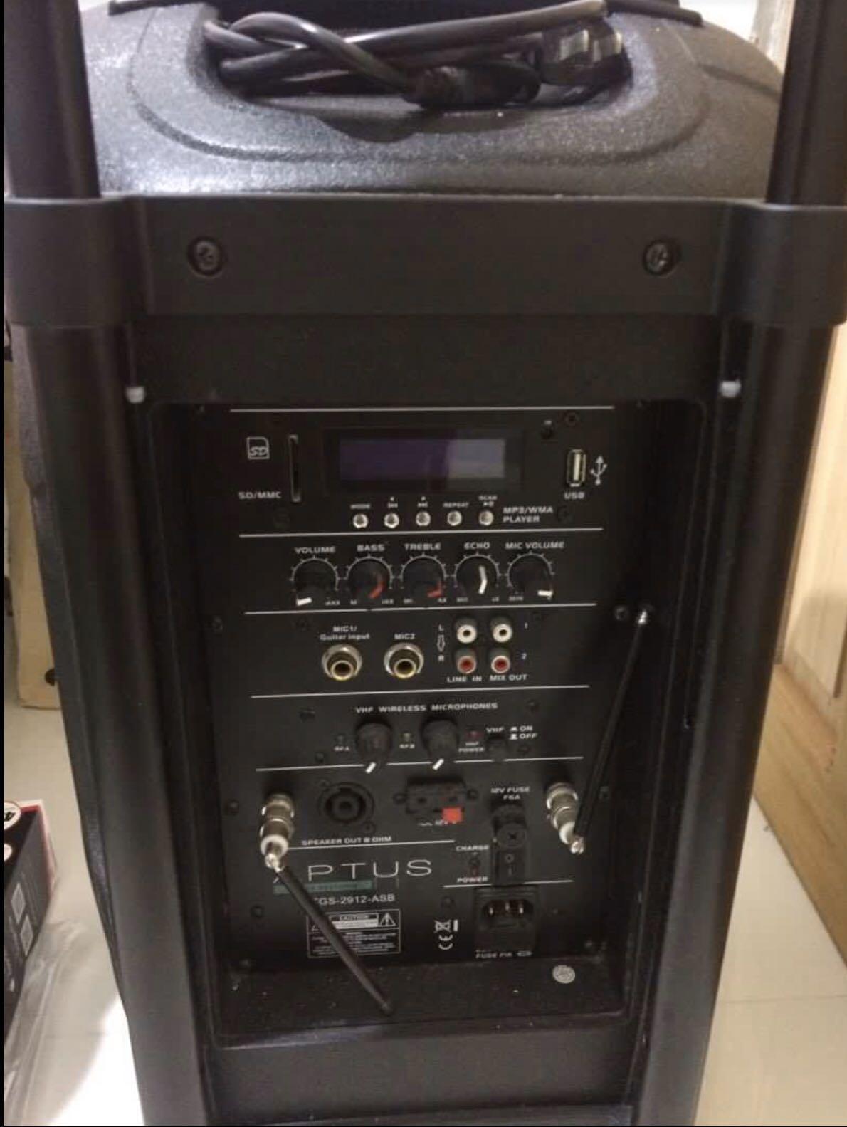 Aptus portable speaker system 2025