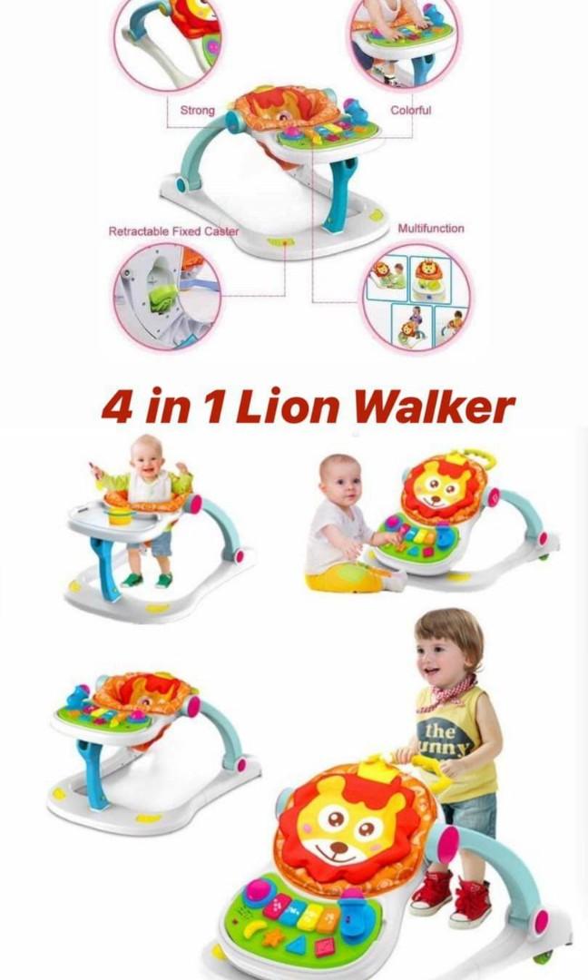 lion 4 in 1 walker