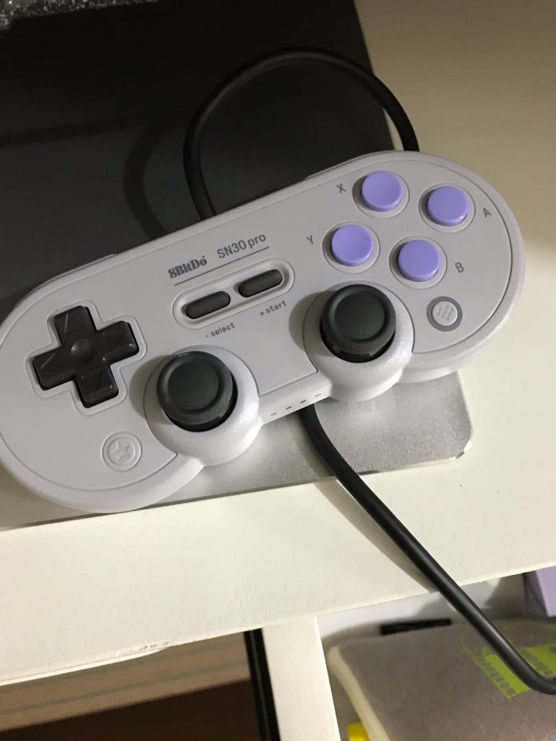8bitdo Sn30 Pro Wired Usb Gamepad Controller Video Gaming Gaming Accessories Controllers On Carousell