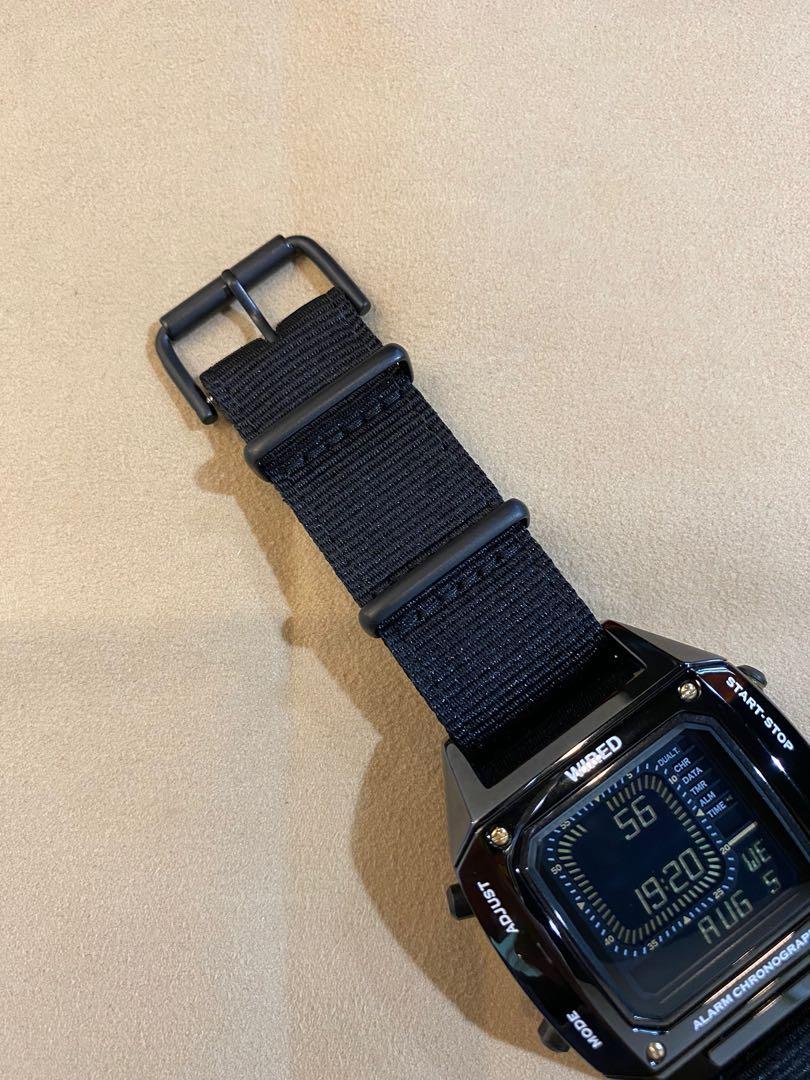 中古二手Seiko WIRED x BEAMS Solidity AGAM404 AGAM-404, 名牌, 手錶- Carousell