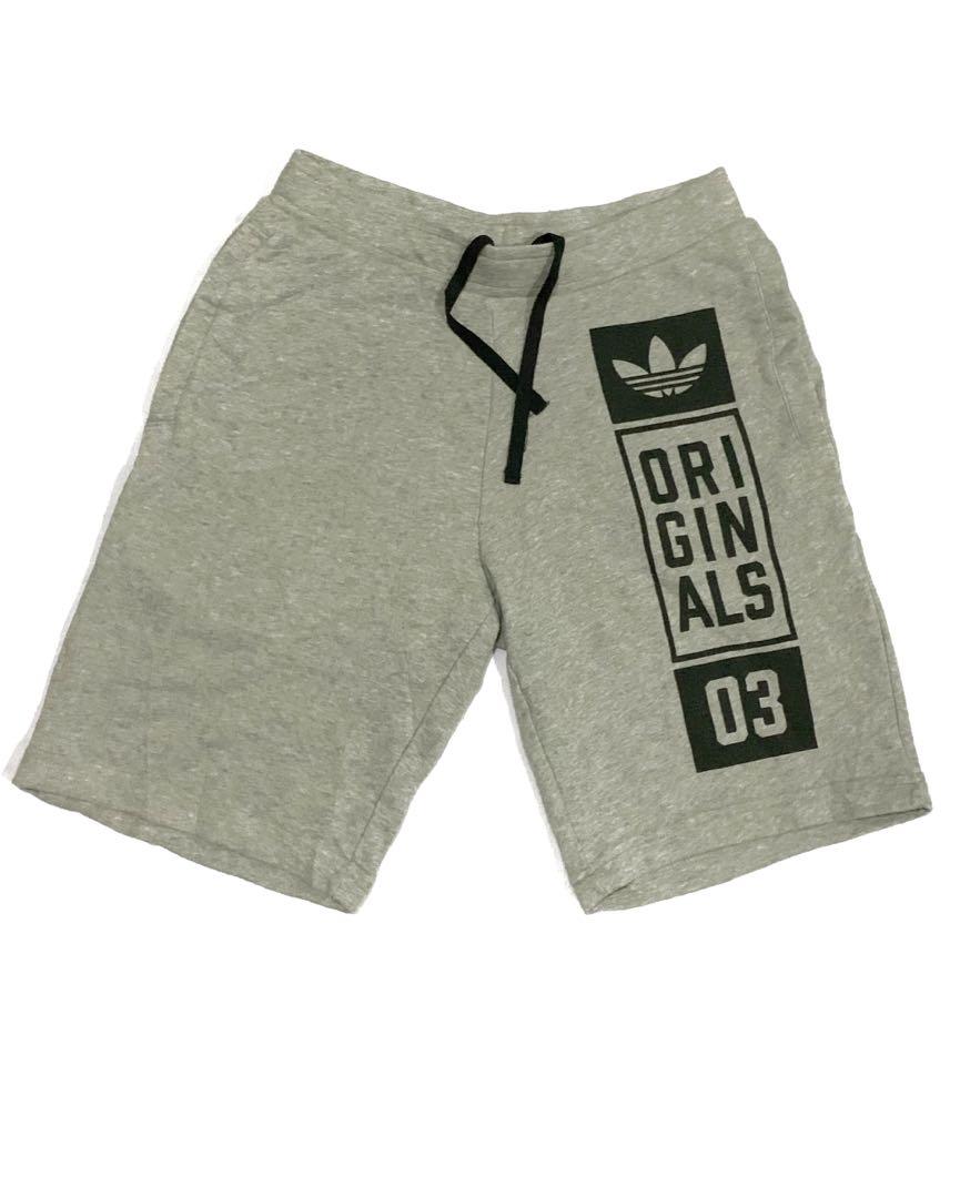 adidas sweatpant shorts