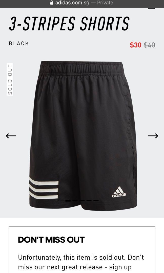 next adidas shorts