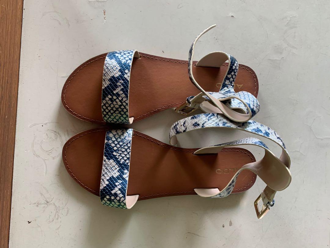 Aldo leopard clearance print sandals