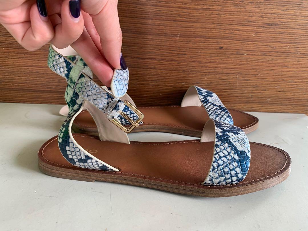 Aldo leopard hotsell sandals