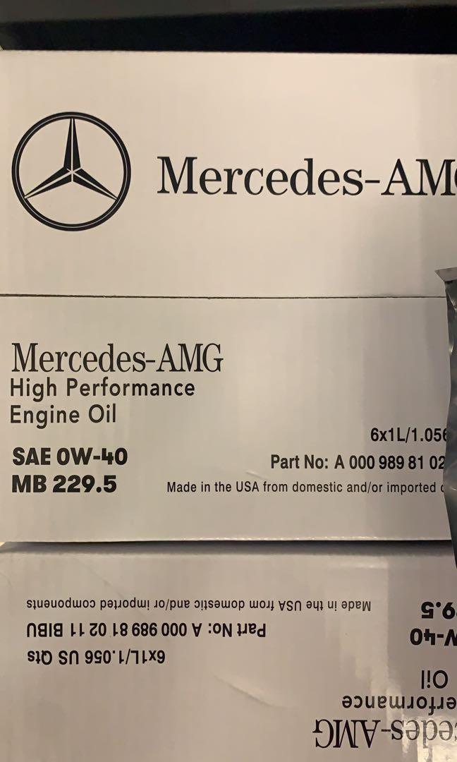 AMG engine oil ( made in USA), Car Accessories, Maintenance