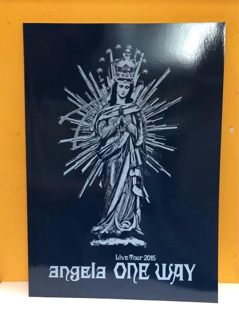 Angela Live Tour 15 One Way 演唱會場刊 書本 文具 雜誌及其他 Carousell