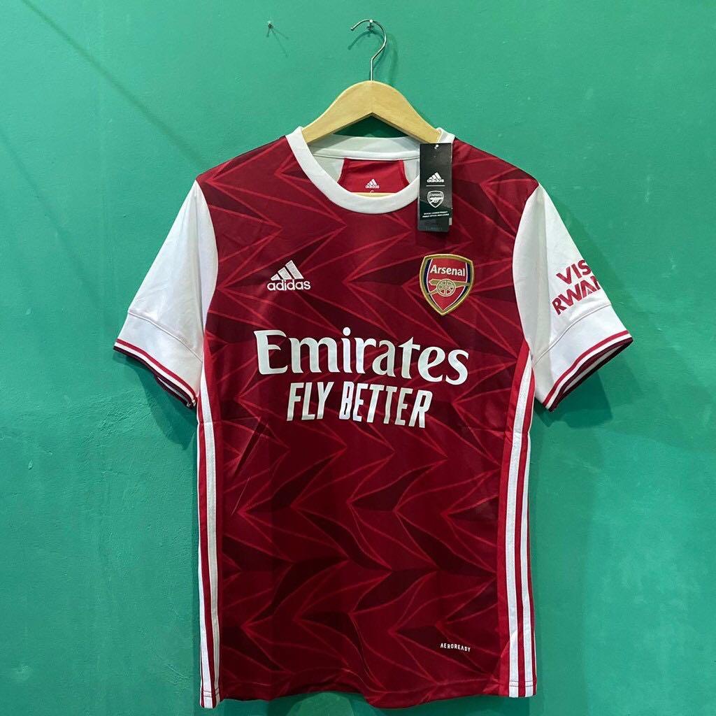 Arsenal Home Jersey 20 21 Sports Sports Apparel On Carousell