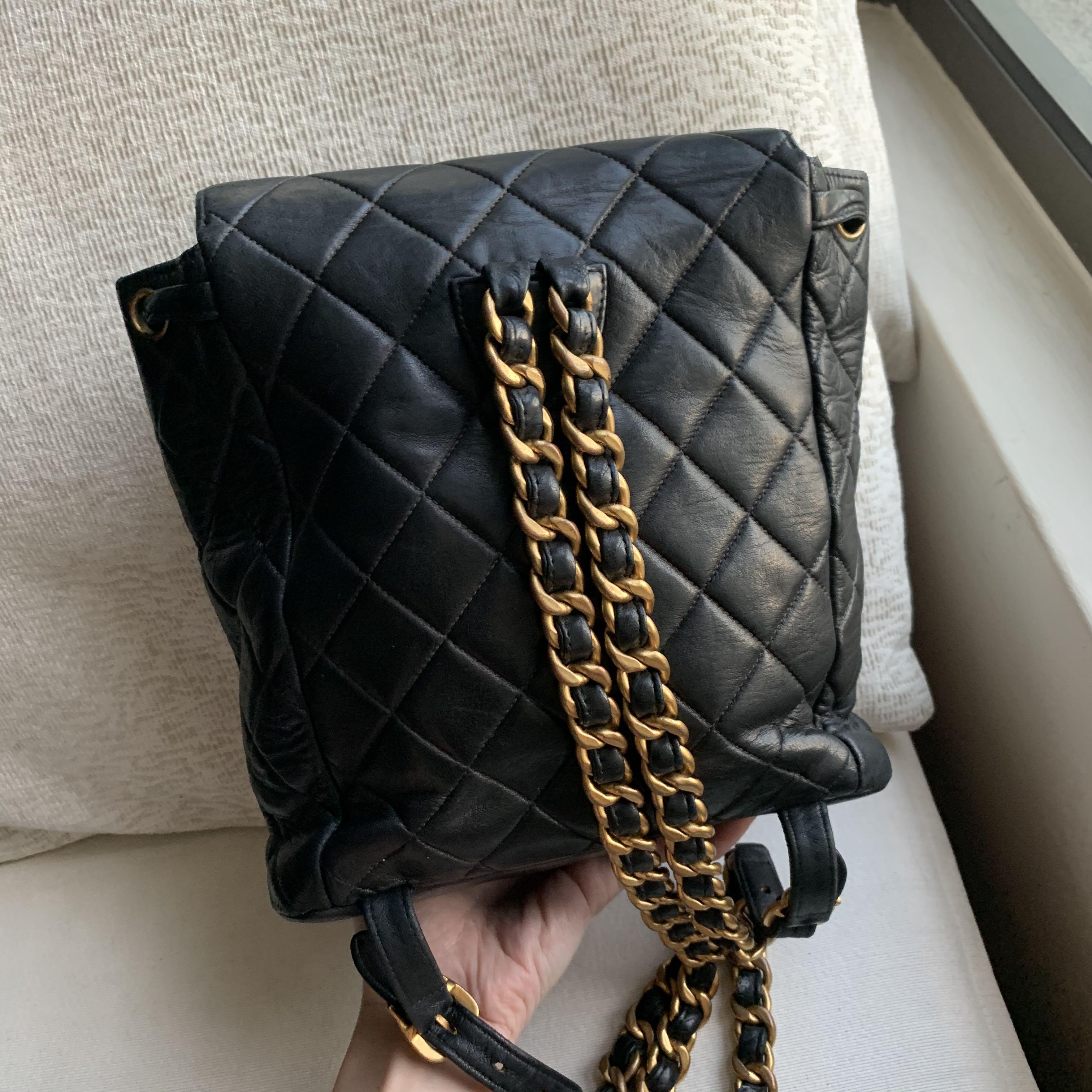AUTHENTIC CHANEL Duma Backpack, Luxury, Bags & Wallets on Carousell