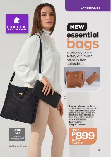 AVON Alexa Messenger Bag