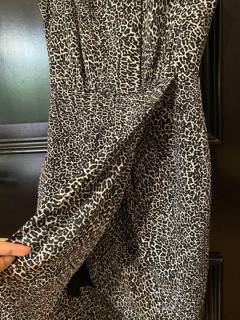 Portmans leopard print best sale dress