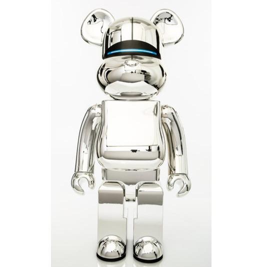 Be@rbrick Bearbrick 1000% Sorayama Sexy Robot Silver