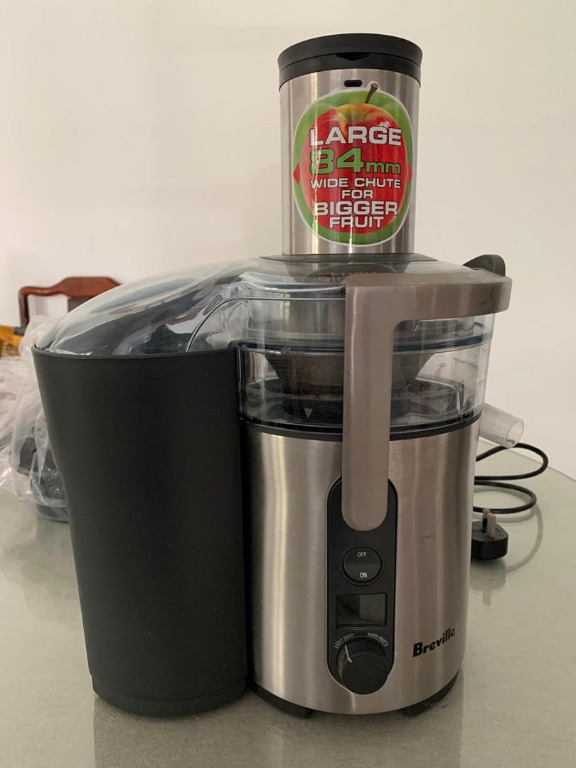 Breville Froojie Fountain Juicer BJE520 TV Home Appliances Kitchen Appliances Juicers Blenders Grinders on Carousell