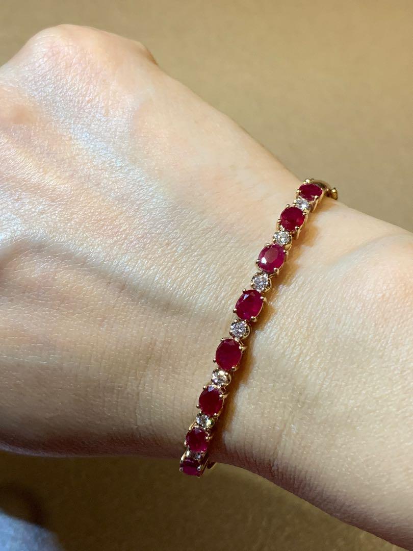 Real ruby bracelet online