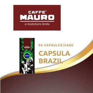 Caffe Mauro Capsula Brazil 96 Capsules/Case