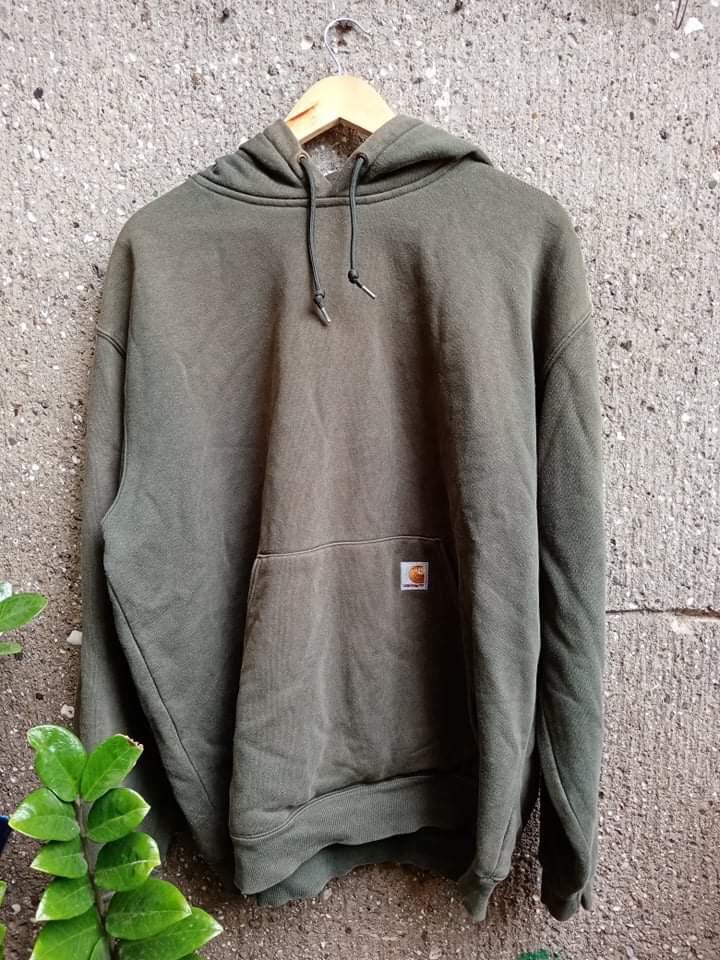 Carhartt olive hoodie sale