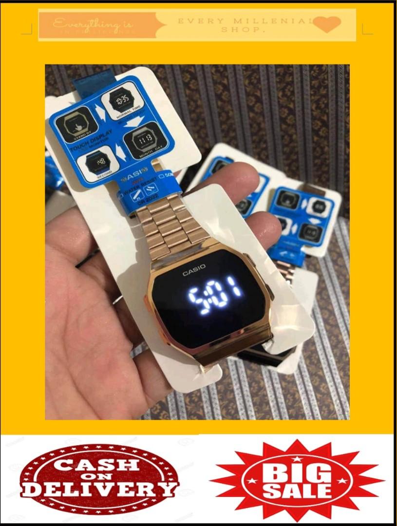 Casio Touch Watch Water Resistant