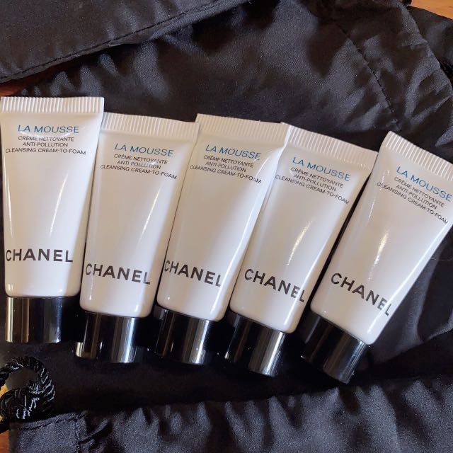 chanel face wash la mousse