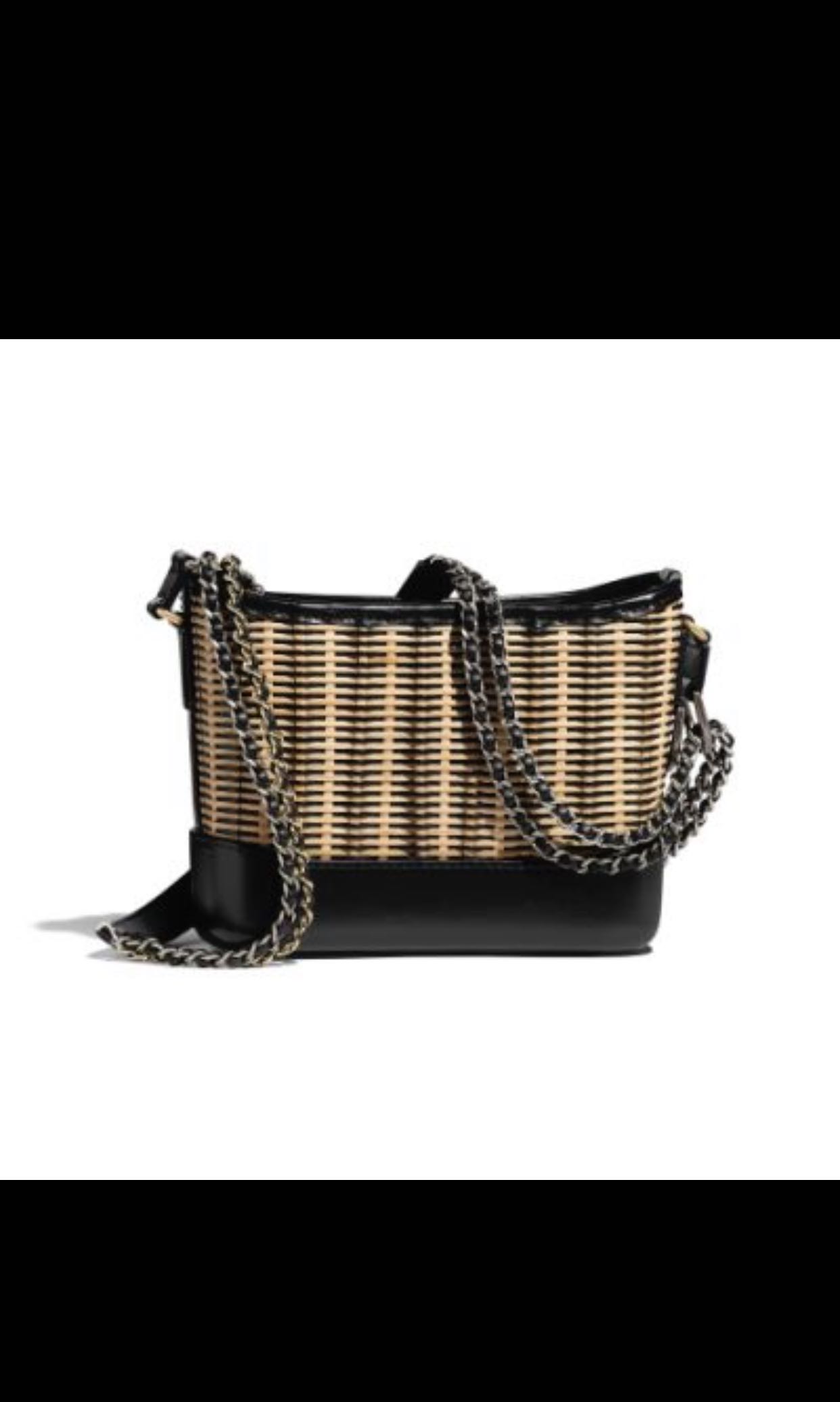 Rattan outlet chanel bag