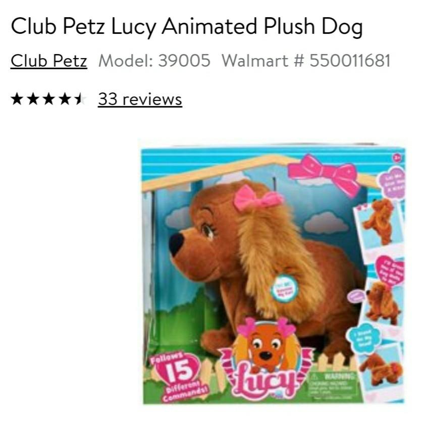 Club Petz Lucy Dog Sing n Dance Carousell