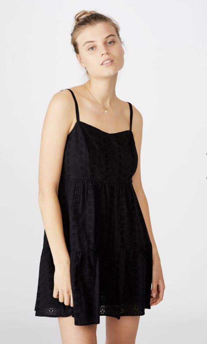Cotton on tiered dress clearance