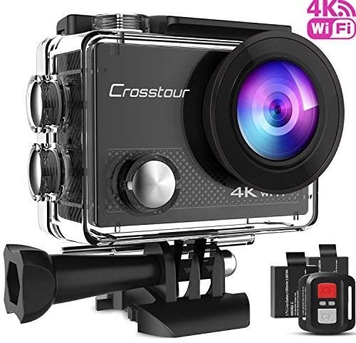 Crosstour 4K 16MP Sport Action Camera Ultra HD Camcorder