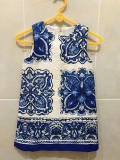 DG Porcelain Blue Dress size 4y
