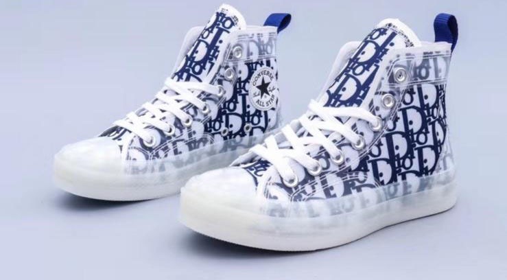 Dior X Converse 1970s (Blue), Men's Fashion, Footwear, Sneakers on Carousell