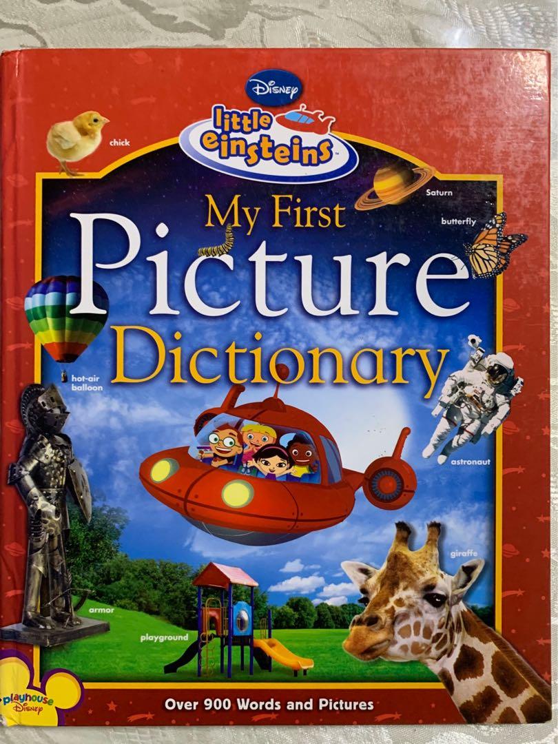Disney Picture Dictionary Books Stationery Children S Books On Carousell