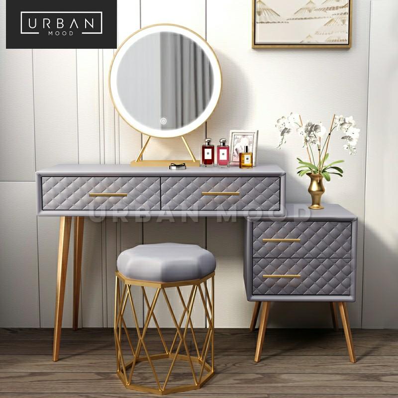 Elsa Modern Vanity Table Set Furniture Tables Chairs On Carousell