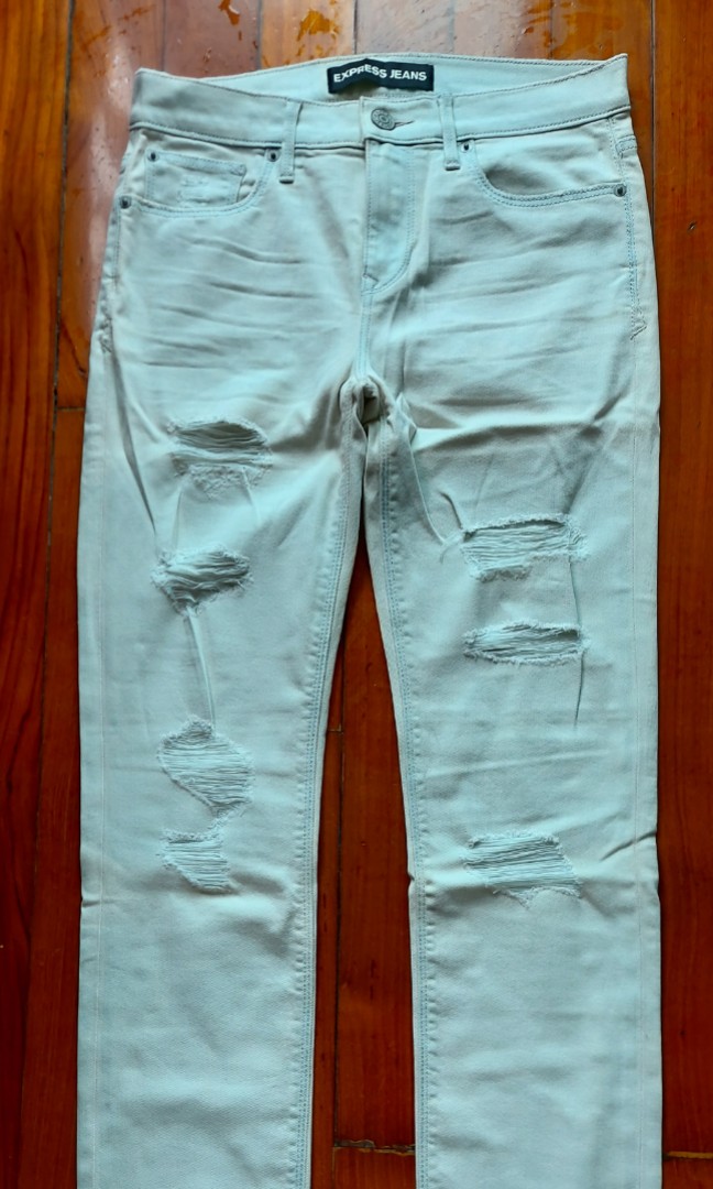 Express denim jeans ~ mid rise ankle 