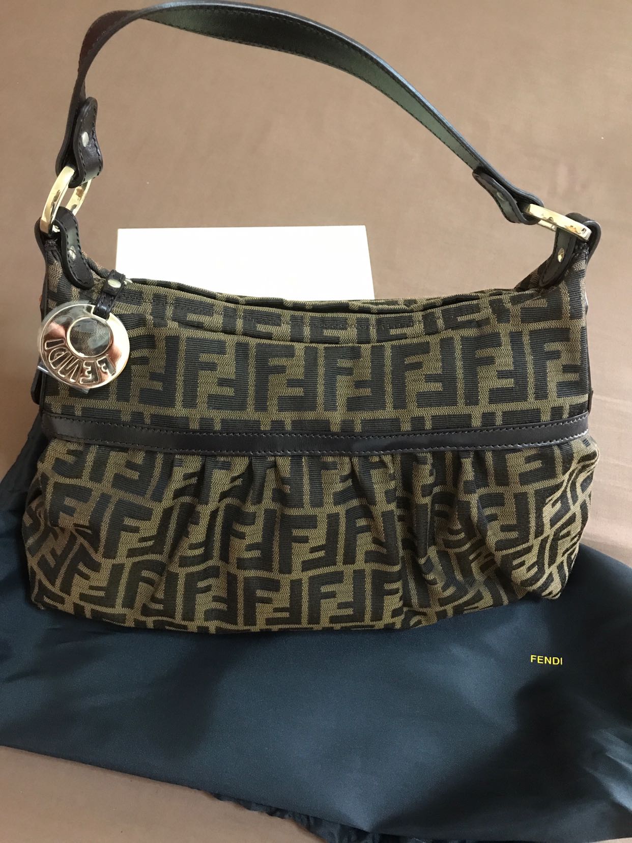 Fendi chef zucca shoulder bag new arrivals