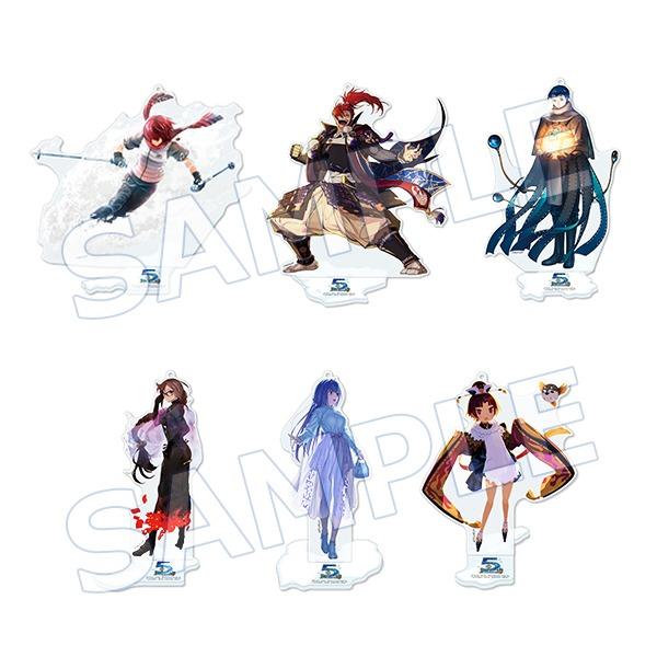 預訂 Fgo 5周年亞加力立牌 東海 北陸 全6款 每款 1 書本 文具 漫畫 Carousell