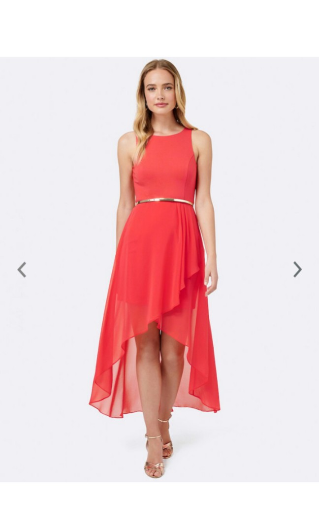 forever new coral dress