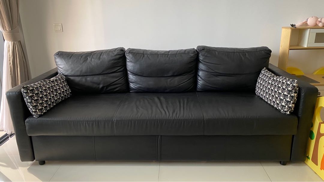friheten sofa bed bomstad black