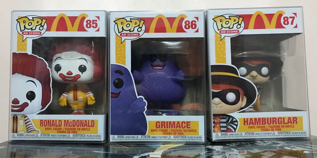 funko pop mcdonald's ad icons