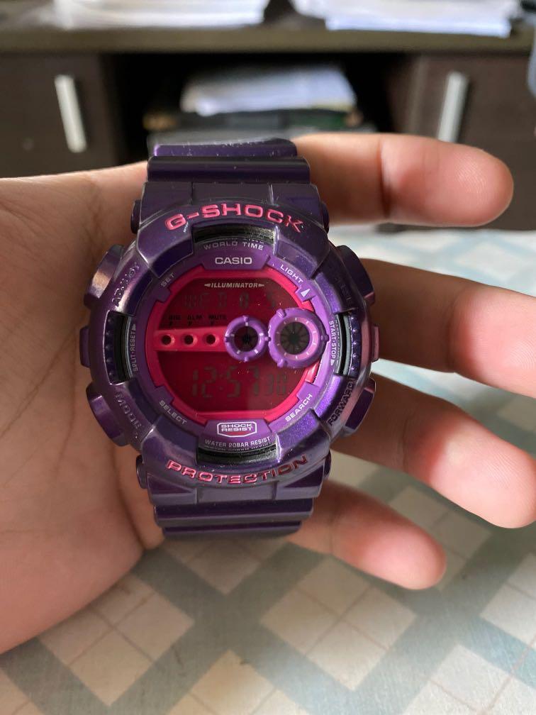 G shock Violet