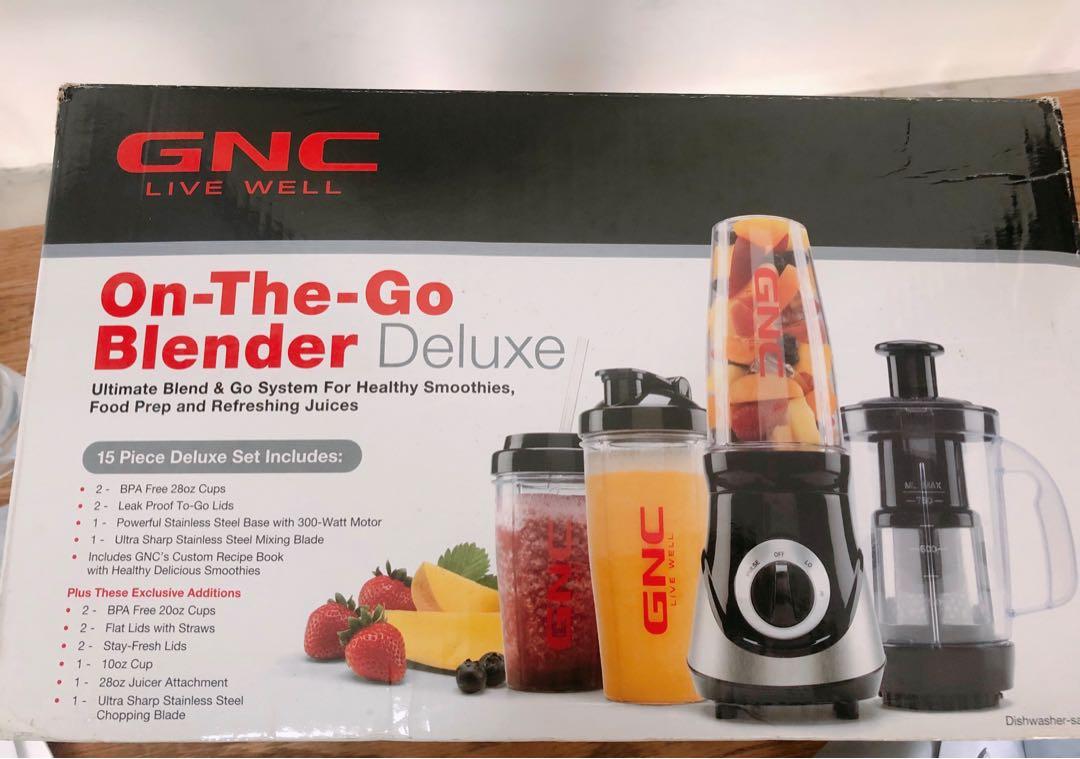 gnc deluxe juicer red