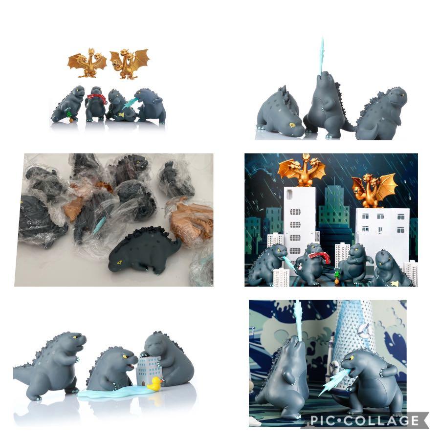 Godzilla King of Monsters (Category: Figurines & Statues) located in Malabon City. Submitted by mch125 (Listing ID 1026127375, Image 1). Description: Lot of 12 Godzilla 2019 King of Monsters Blind Box complete set.