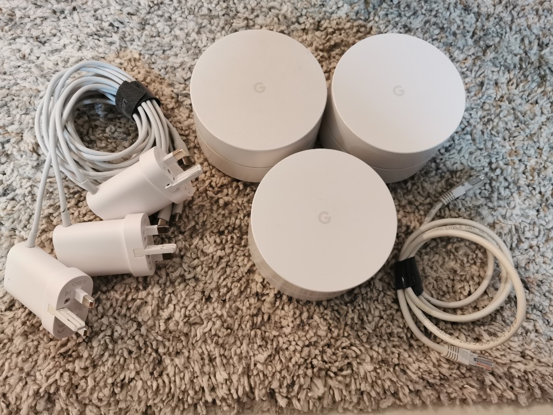 Google WiFi mesh for Starhub (set of 3), TV & Home Appliances, TV ...
