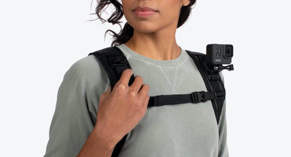 GoPro Stash Rolltop Backpack Mount GoPro