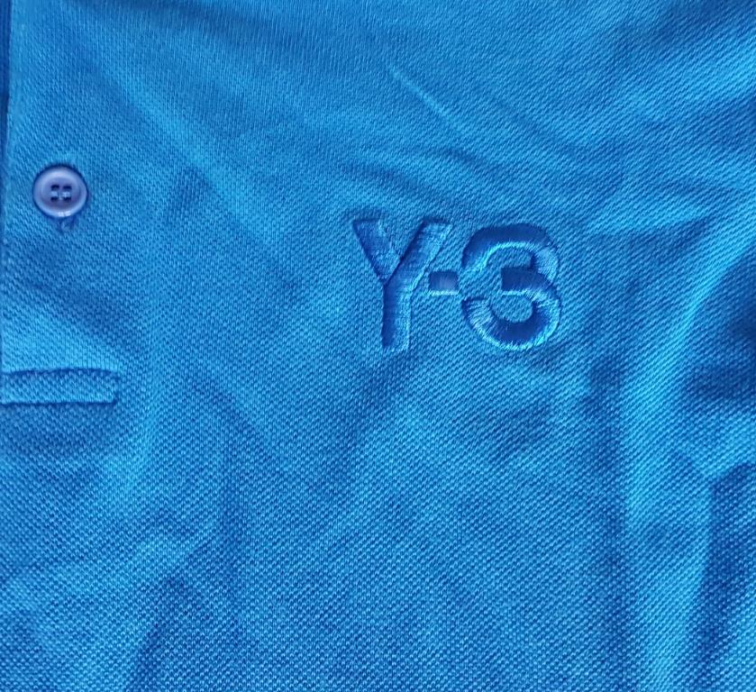 Groovy Yohji Yamamoto Y3 Adidas Polo Shirt, Funky Blue, Casual, Dress, Smart, Y3 designer shirt, Japan, Fashion, Chic, Elegance, Summer Style, Hip Hop, Sports, Street Wear, Yuppie, Exquisite, Fashionable, Vintage Clothing (Category: Vintage Collectibles) located in Singapore. Submitted by grabsomething4u (Listing ID 1026182706, Image 3). Description: Vintage Clothing, Trendy Yohji Yamamoto Y3 Adidas polo Shirt, 3 buttons, Summer Style, Long sleev