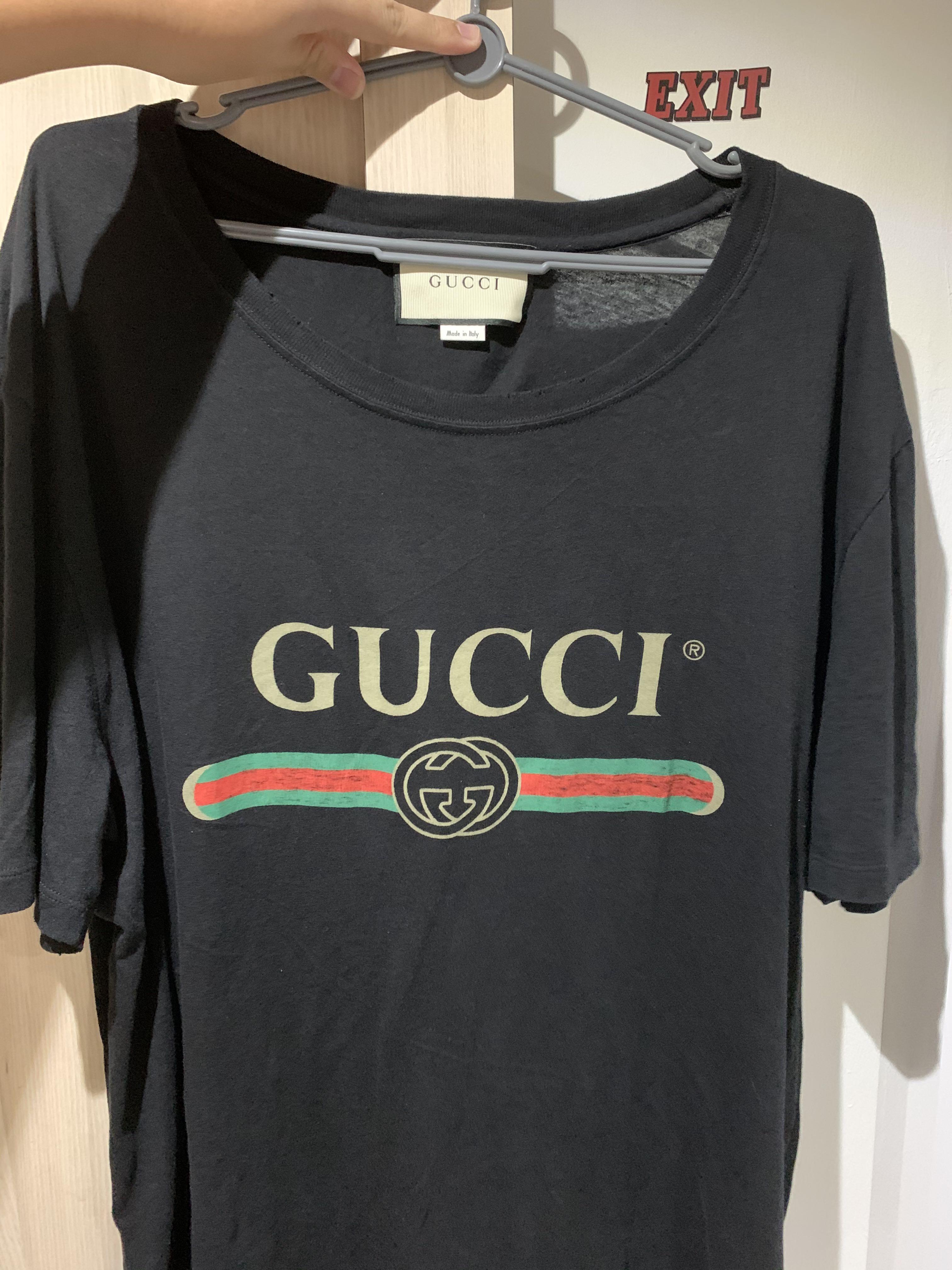 gucci belt tee