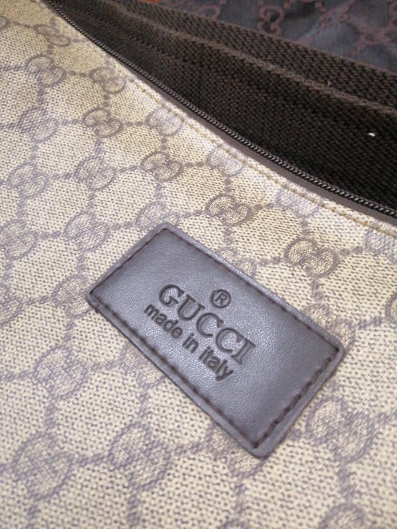 Gucci Sling Bag Made In Italy, Men's Fashion, Bags, Sling Bags on