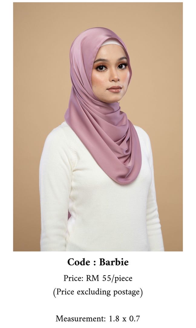 Guzel Kl Mattelux In Barbie Muslimah Fashion Scarves On Carousell